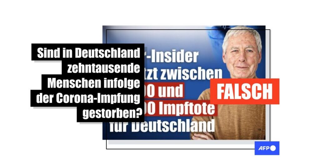 Nein, die Covid-19-Impfung führte nicht zu 60.000 Toten in Deutschland - Featured image