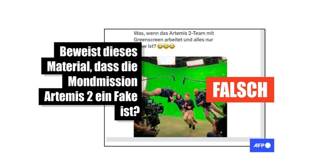 Artemis 2: KI-Bilder fälschlich als Beleg für einen Greenscreen-Fake genutzt - Featured image