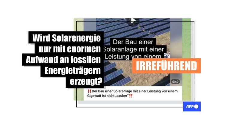 Dieser Behauptung zum ökologischen Fußabdruck von Solarenergie fehlt wichtiger Kontext - Featured image