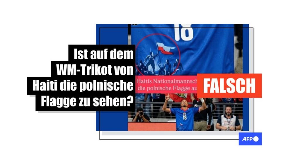 Polnische Flagge ist nicht auf Haitis WM-Trikot abgebildet - Featured image